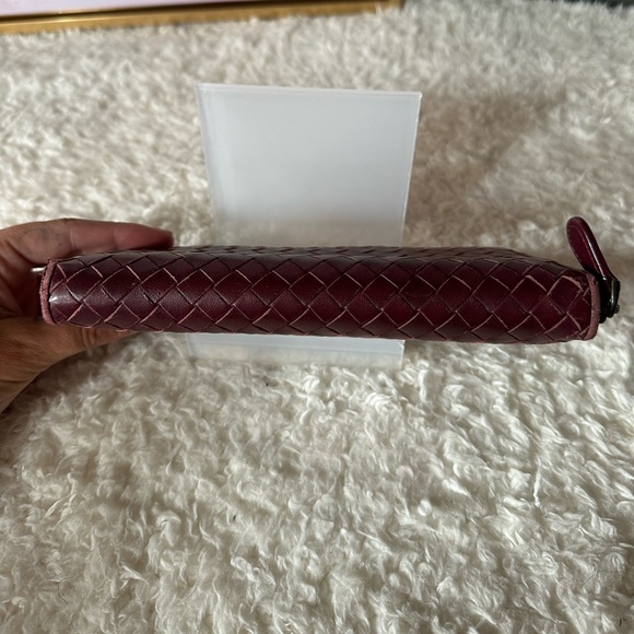 RARE Bottega Veneta Limted Edition Valentines Heart Intrecciato Long Wallet - Picture 5 of 11